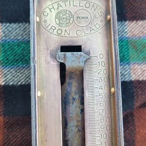 Chatillon's Iron Clad Vintage Metal Tool with Gauge